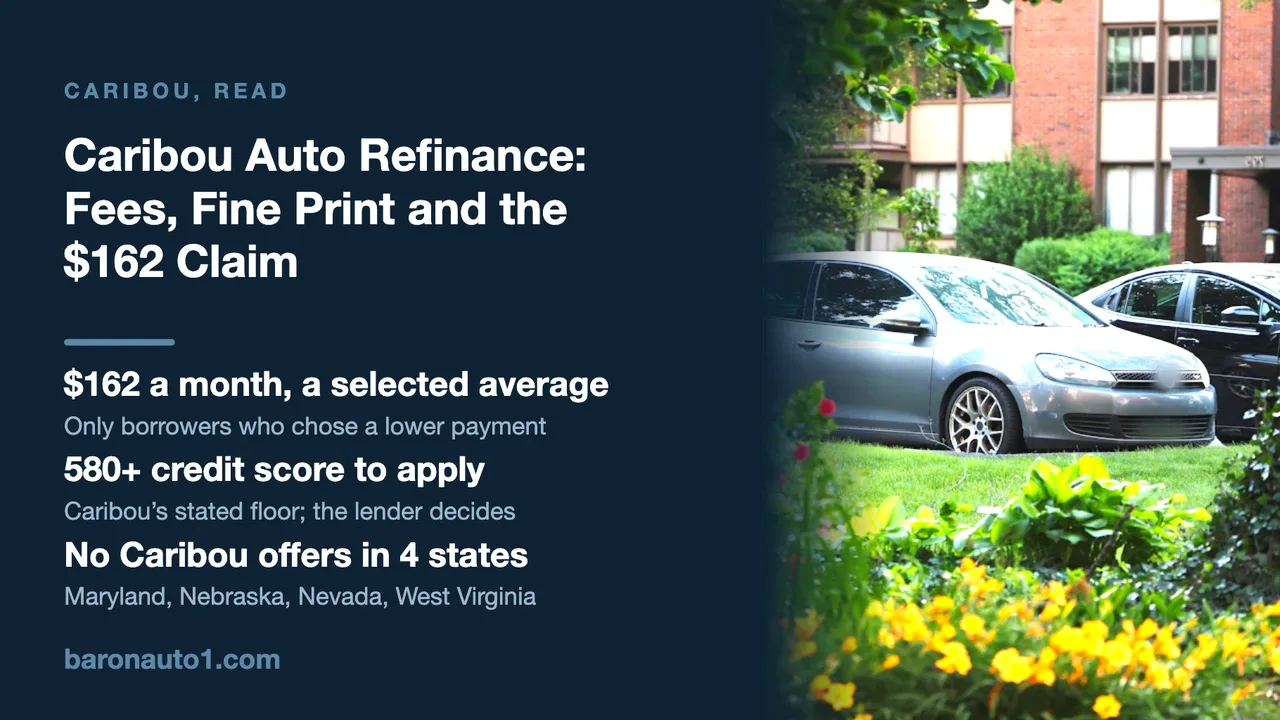 Brand panel beside a grey hatchback parked on a leafy street by a lawn
